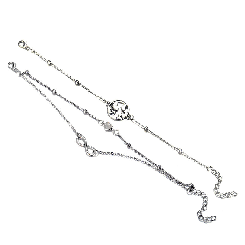 Love Layers Vintage Anklet