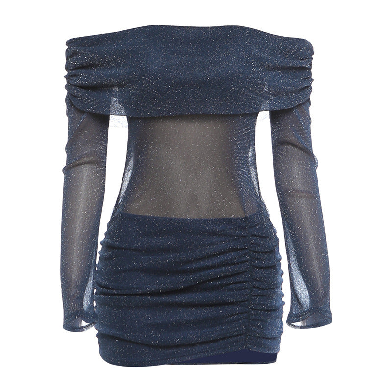 Sexy Off-The-Shoulder Bodycon Dress For Parties