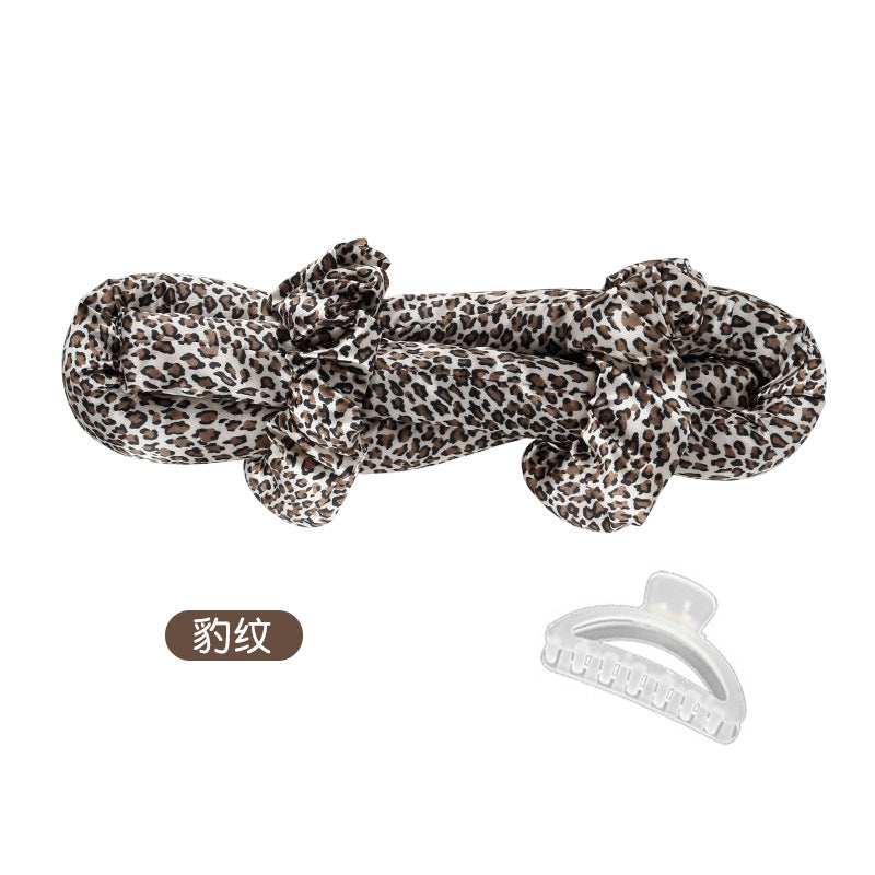 Lazy Curling Wand Foam Sponge Curling Iron Hairdressing Hair Ring Sleep Headband No Heat Curling Wand
