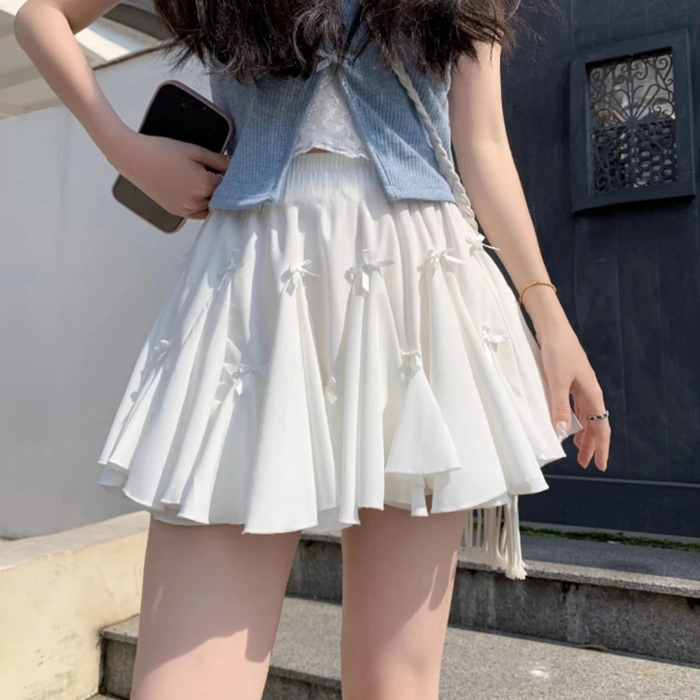 Mingmingxi Summer Corset Top Women 2025 New Arrivals Sexy Cropped Top Short Floral Print Lace Up Camis