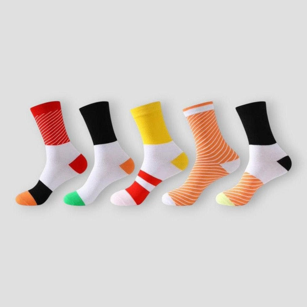 Saint Morris Crossett 5 Pairs Unisex Sushi Socks