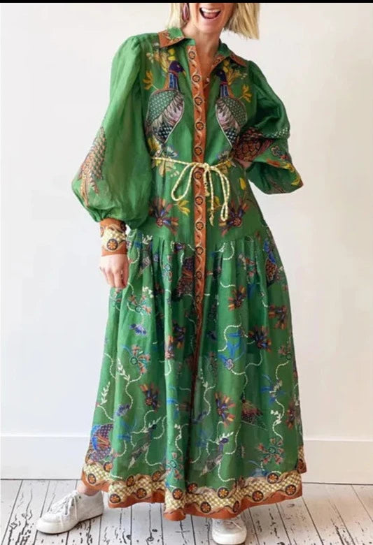Bonni Maxi Bohemian Dress