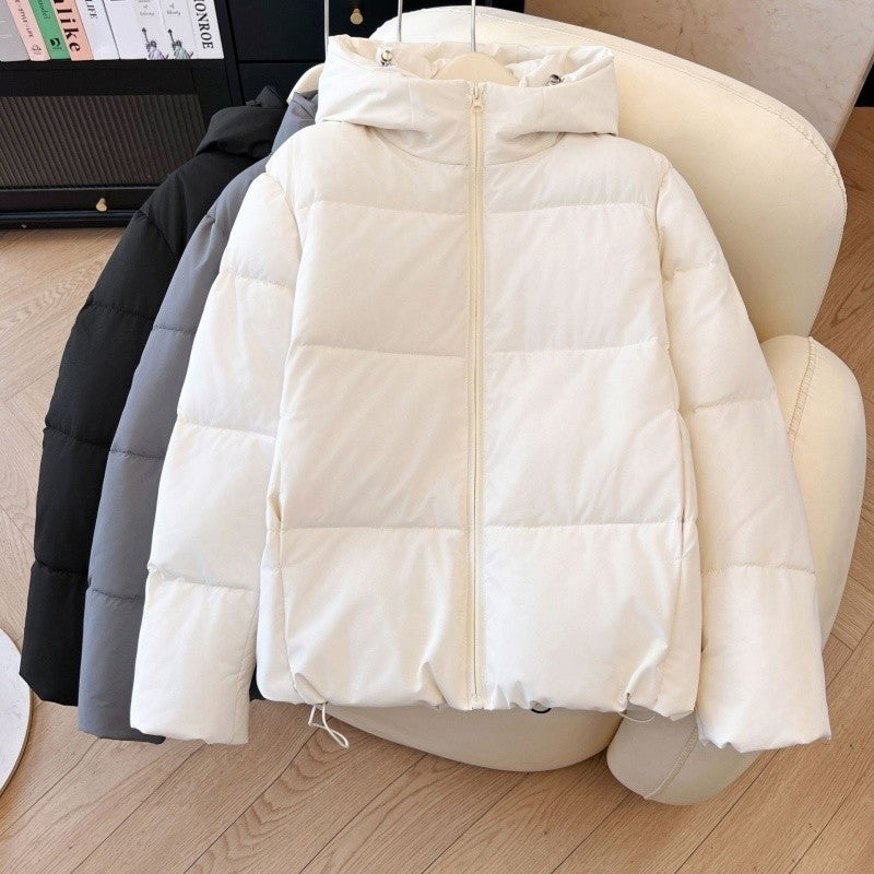 Women Solid Color Coat