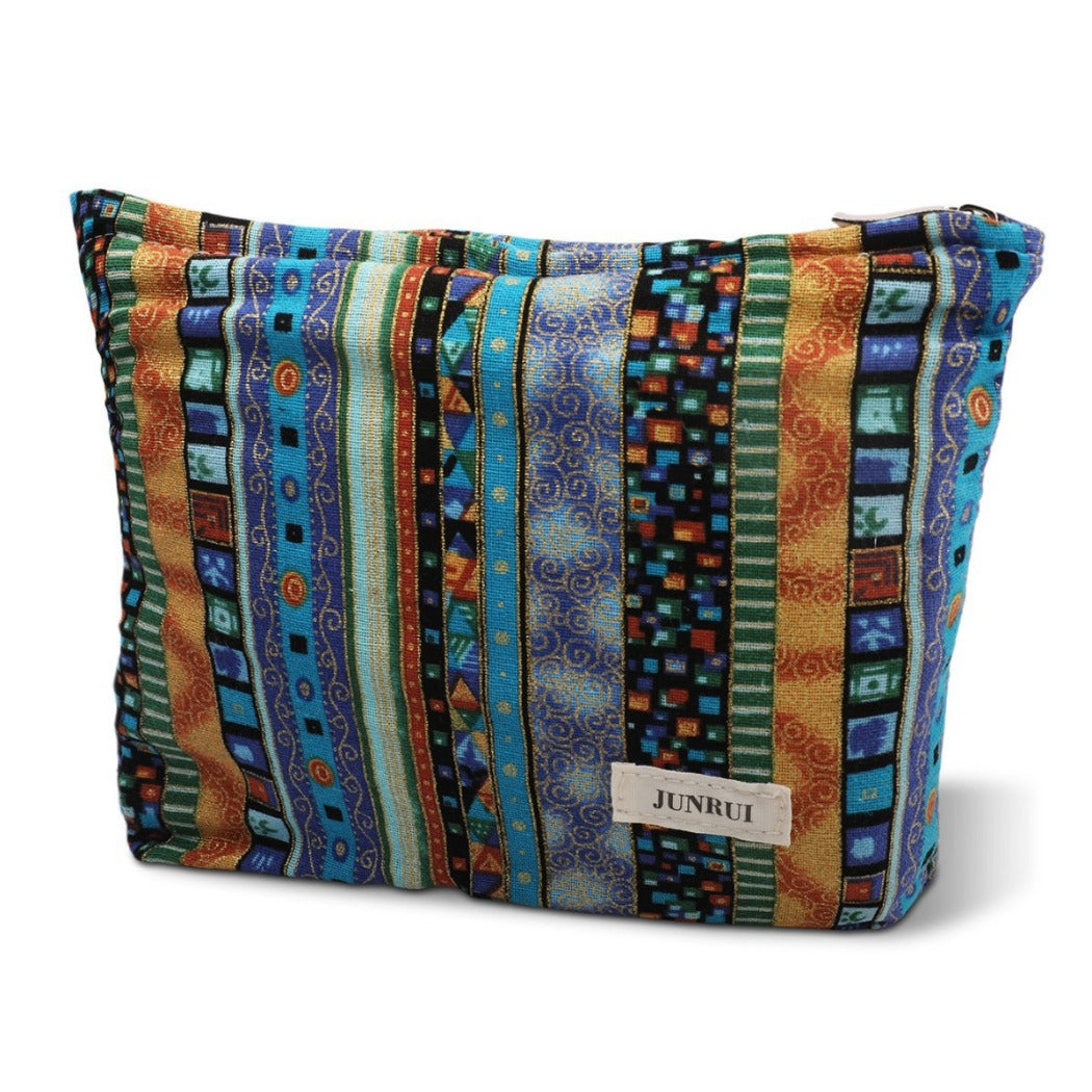 Cosbai - Boho Retro Cosmetic Travel Clutch Pouch