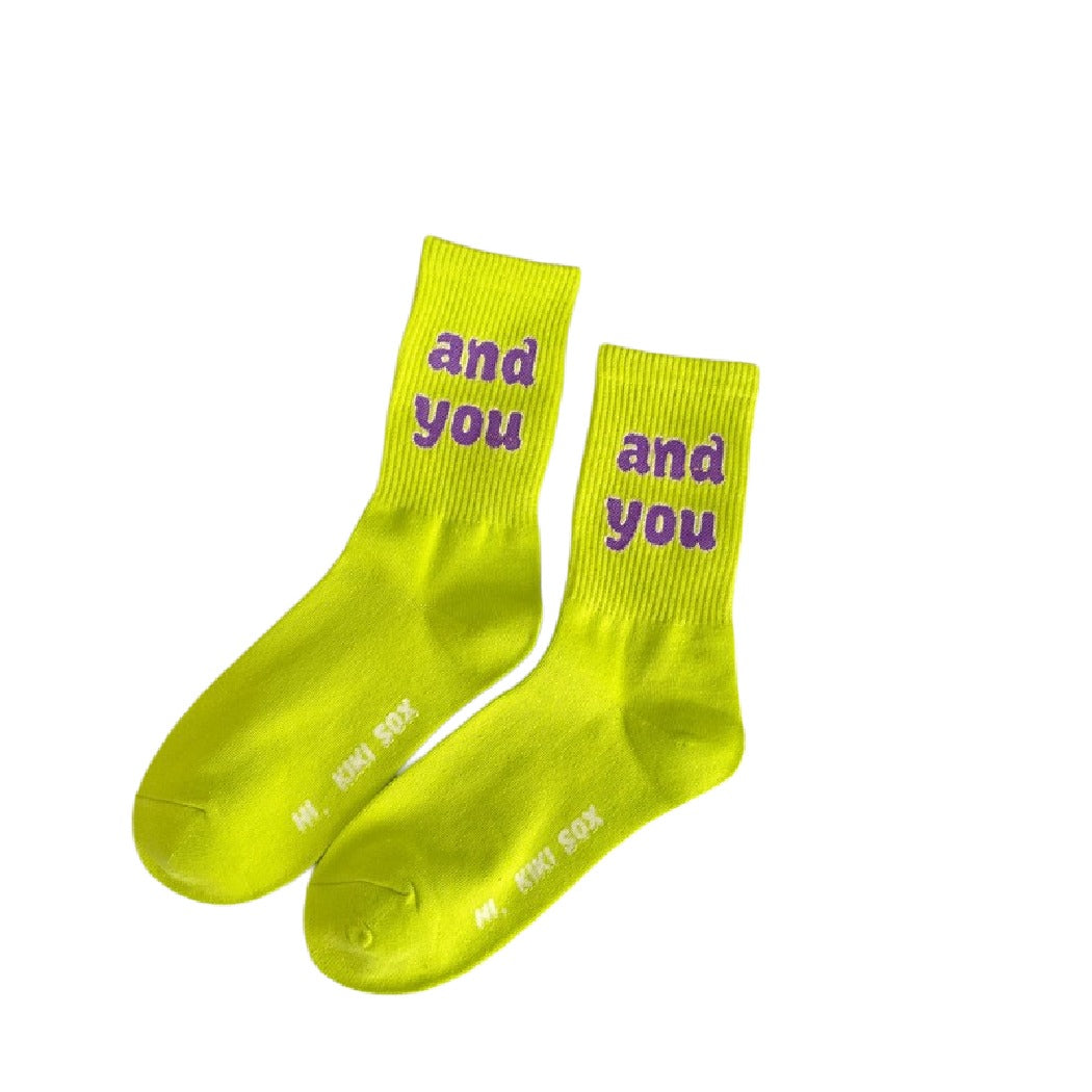 Rufia - Sporty Mid-Calf Socks - Breathable & Comfort