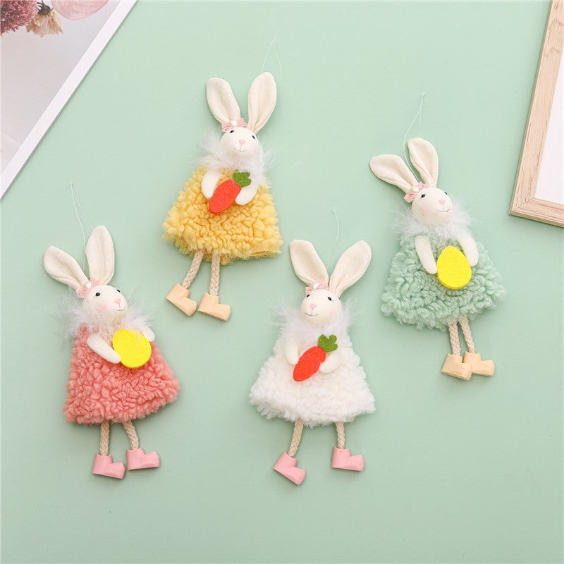 Easter Bunny Holding Carrot