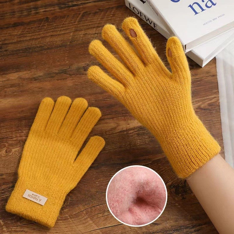 Kids Finger Touchscreen Knitted Gloves