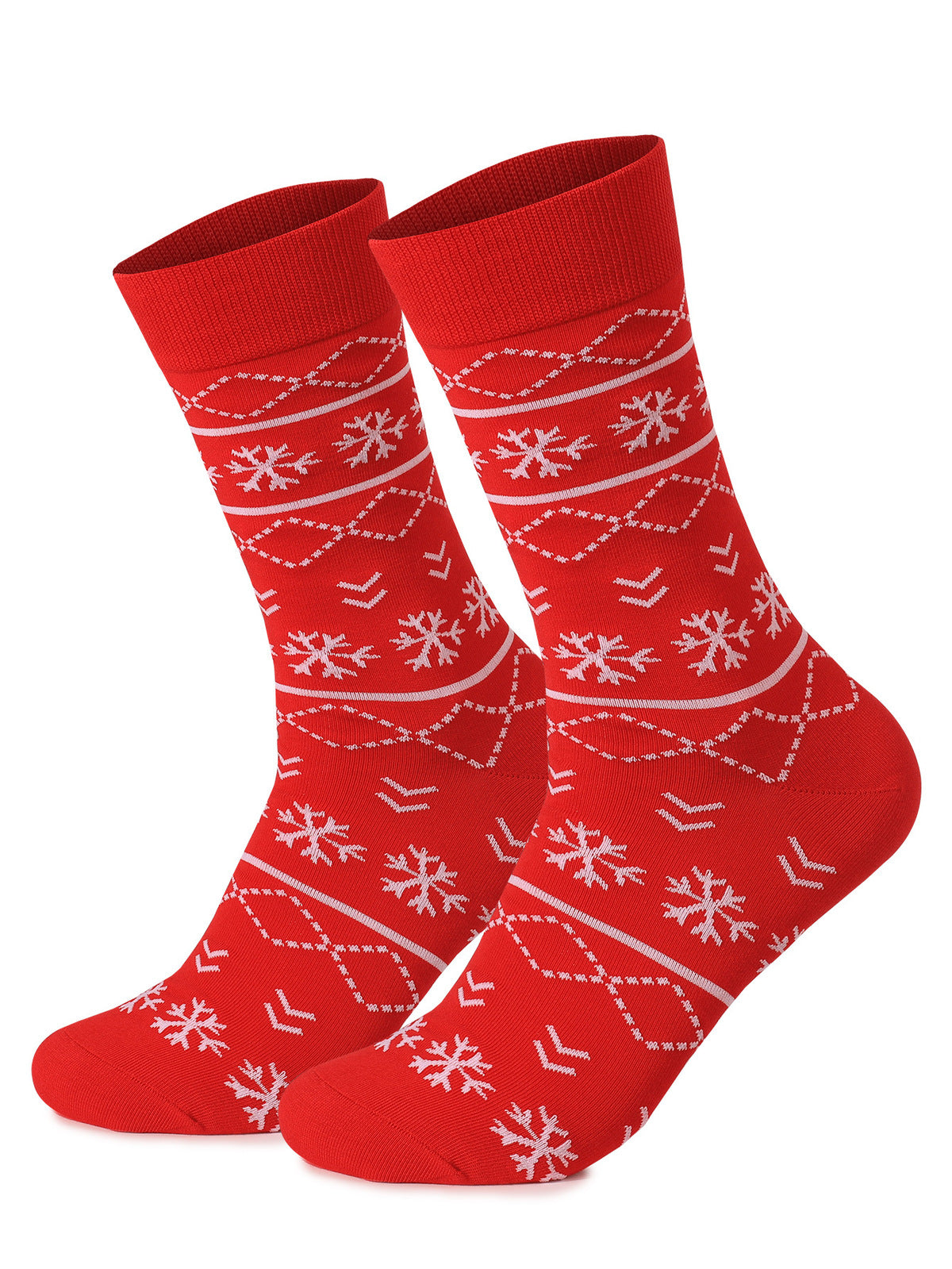 Christmas Mid Calf Cotton Sweat Absorbent Socks