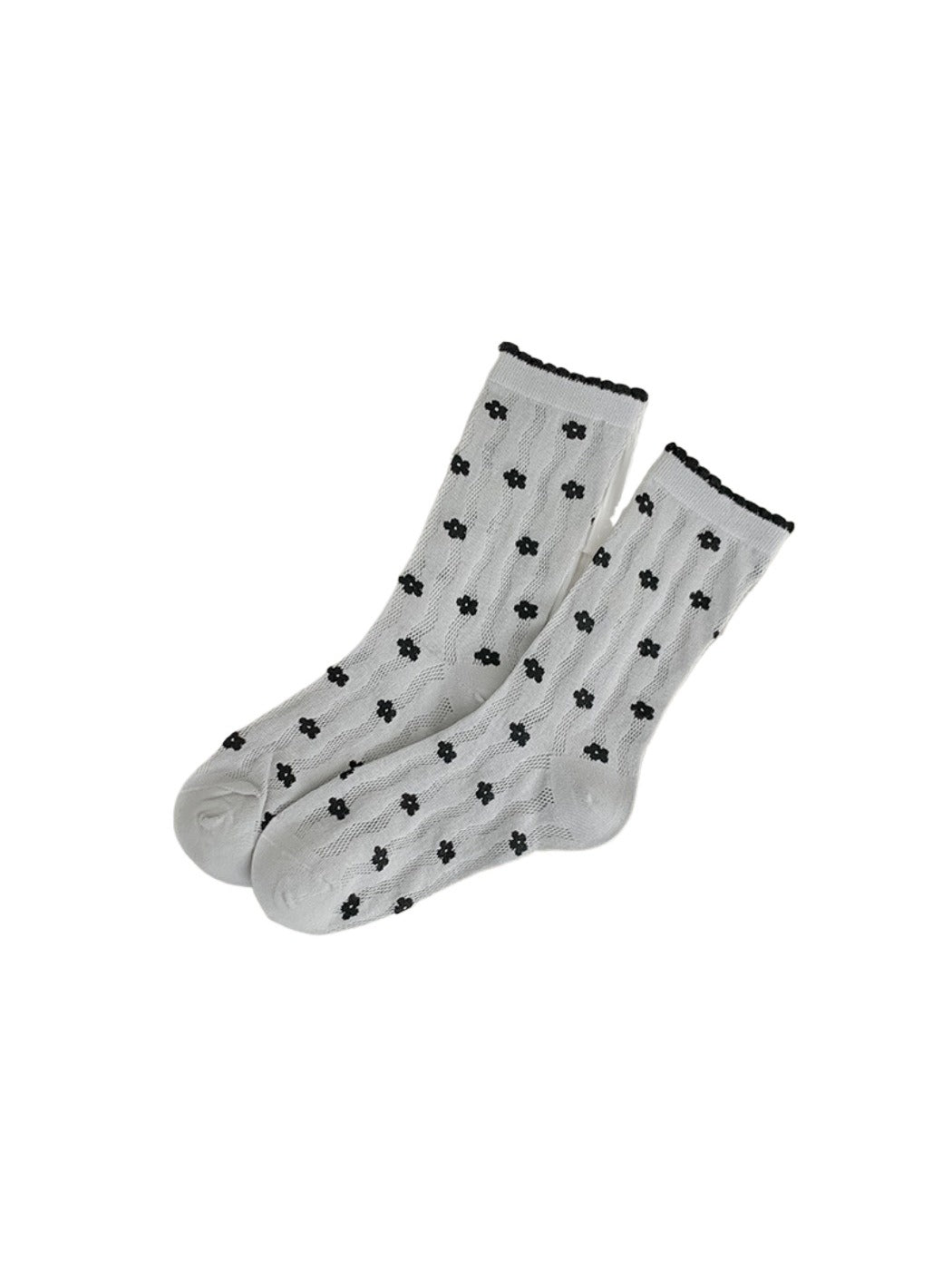 Rufia - Floral Lace Summer Socks - Sweet & Breathable