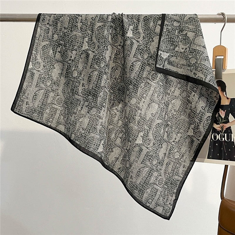 Printed Square Scarf