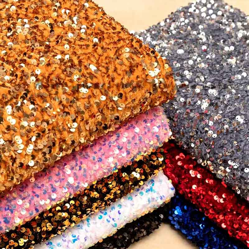 Sparkling Sequins Knitted Party Beanie Santa Hat