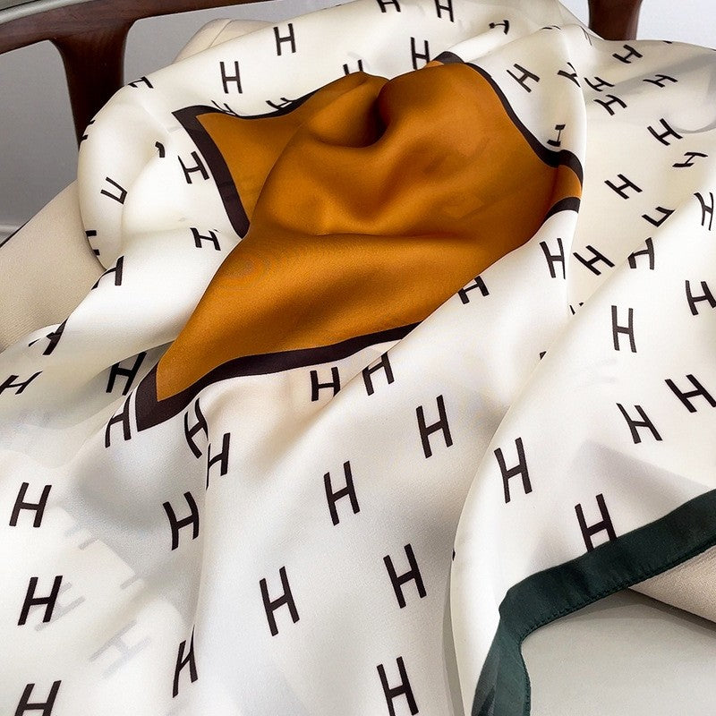 Printed Square Scarf