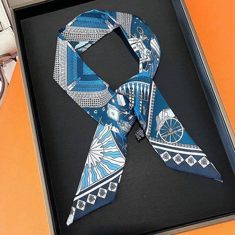 Printed Square Scarf