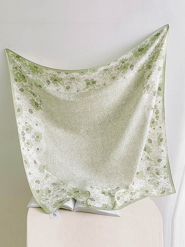 Flower Print Scarf
