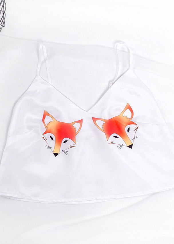 Polyester Two Piece Camisole And Shorts Set