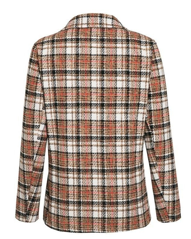 Lovely Plaid Blazer