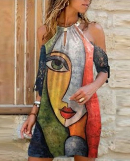 Ellada Halter Dress