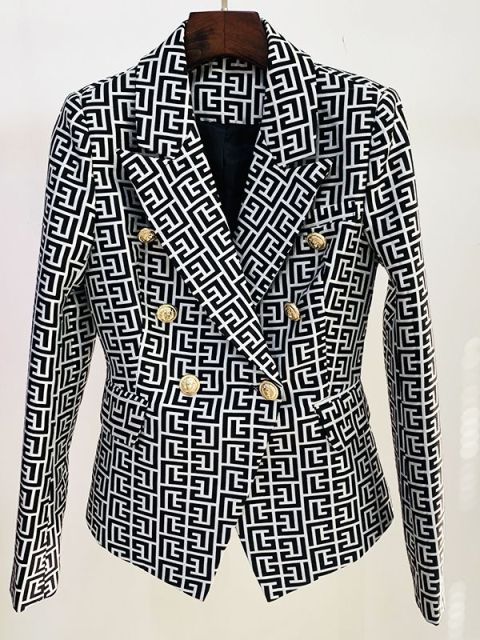 Taira Double-Breasted Blazer