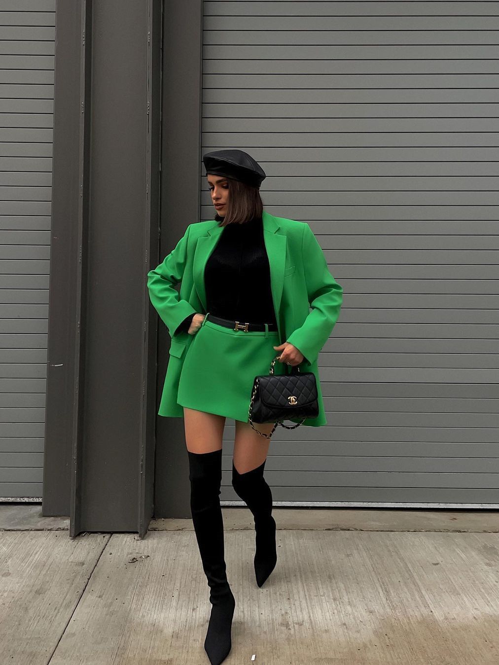 Khola Chic Blazer & Skirt