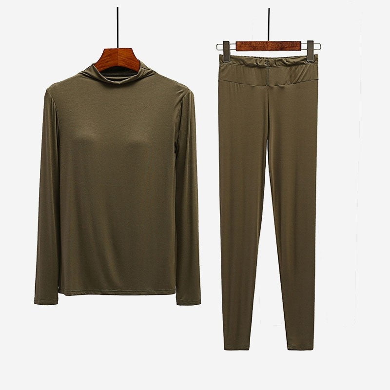 Padded Sleepwear Set With Built In Bra