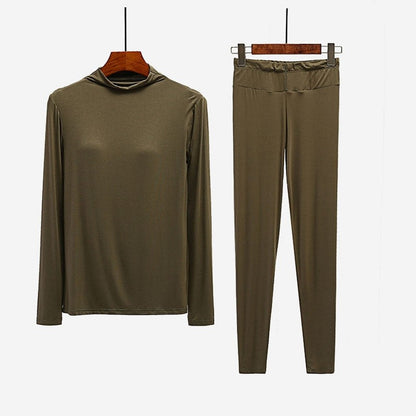 Padded Sleepwear Set With Built In Bra