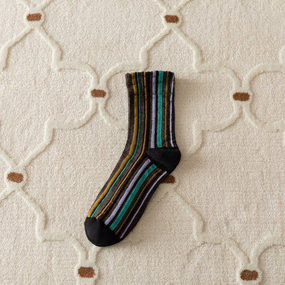 Rufia - Bohemian Vertical Striped Socks