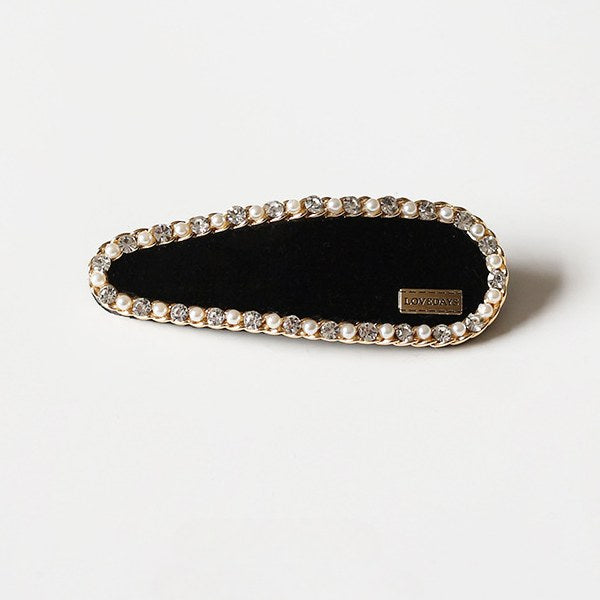 Rhinestone Pearl Elegant Hair Clips