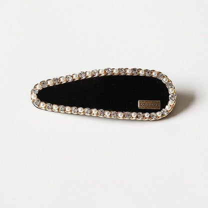 Rhinestone Pearl Elegant Hair Clips
