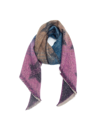 Scarvii - Winter Star-patterned Wrap Scarf for Cozy Warmth