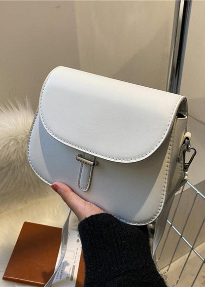 One Shoulder Bag Faux Leather Minimalist Style