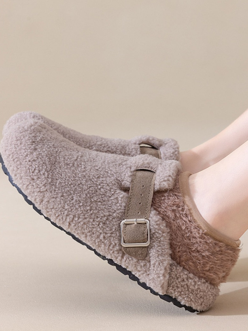 Rufia - Winter Thick Coral Fleece Non-Slip Floor Socks