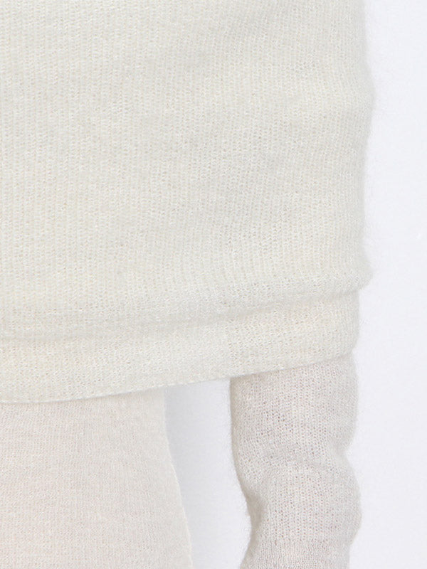 Original Stylish Off-The-Shoulder Long Sleeves Sweater Top
