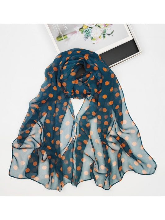 Scarvii - Polka Dot Scarf -  Classic &amp; Versatile