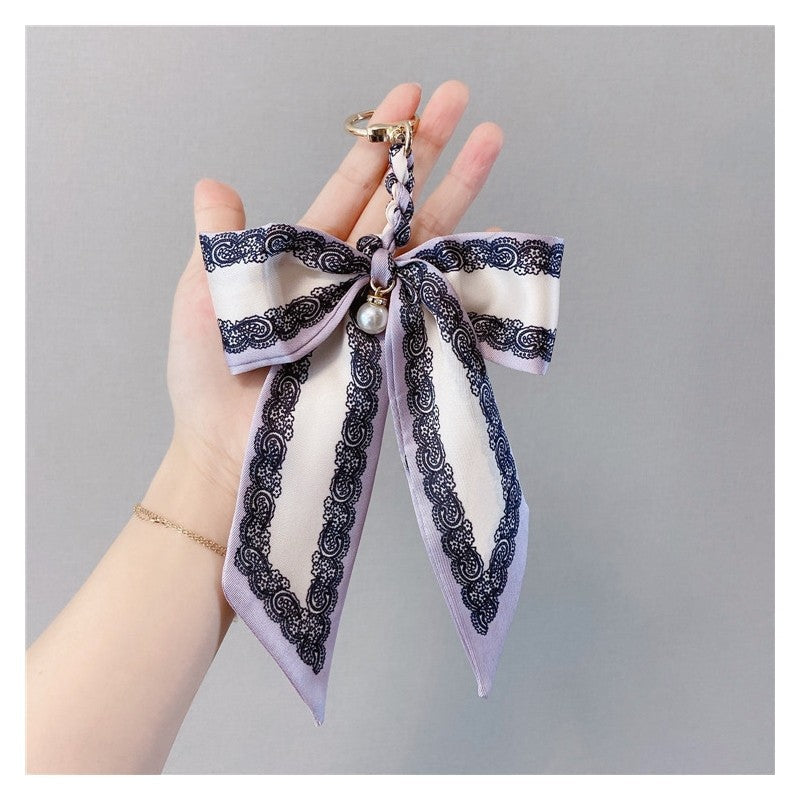 Scarf Bow Keychain Pendant
