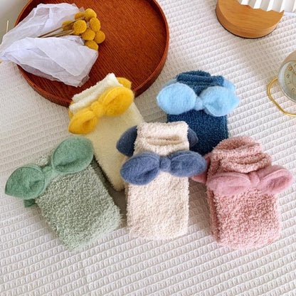 Rufia - Colorful Bowknot Toweling Socks