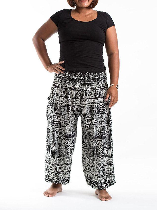 Bohemian Digital Printing Sports Leisure Large Size Women'S Wear