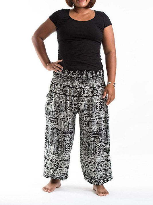 Bohemian Digital Printing Sports Leisure Large Size Women'S Wear