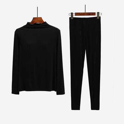 Padded Sleepwear Set With Built In Bra