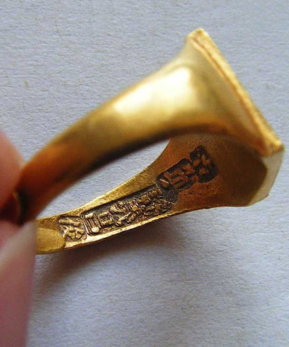 Women Gold Sterling Silver Overgild Rings