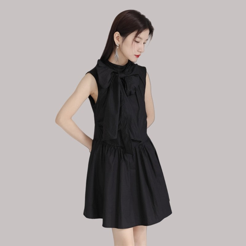 Bow Knot Short Dress