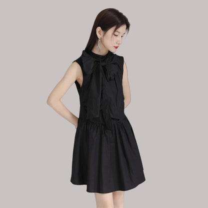 Bow Knot Short Dress