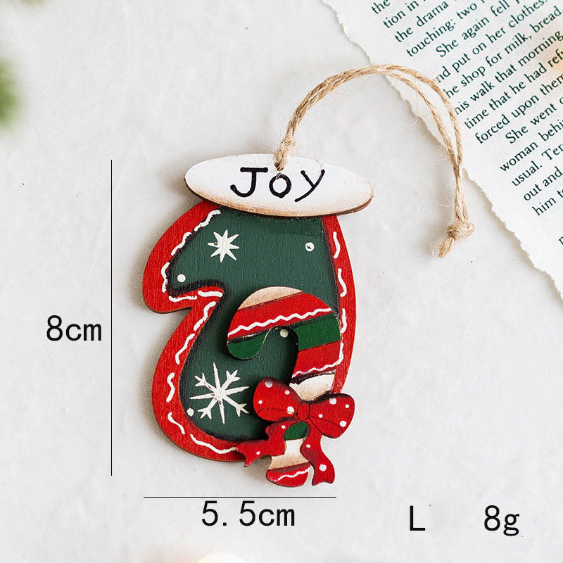 Cute Merry Christmas Tree Wall Hanging