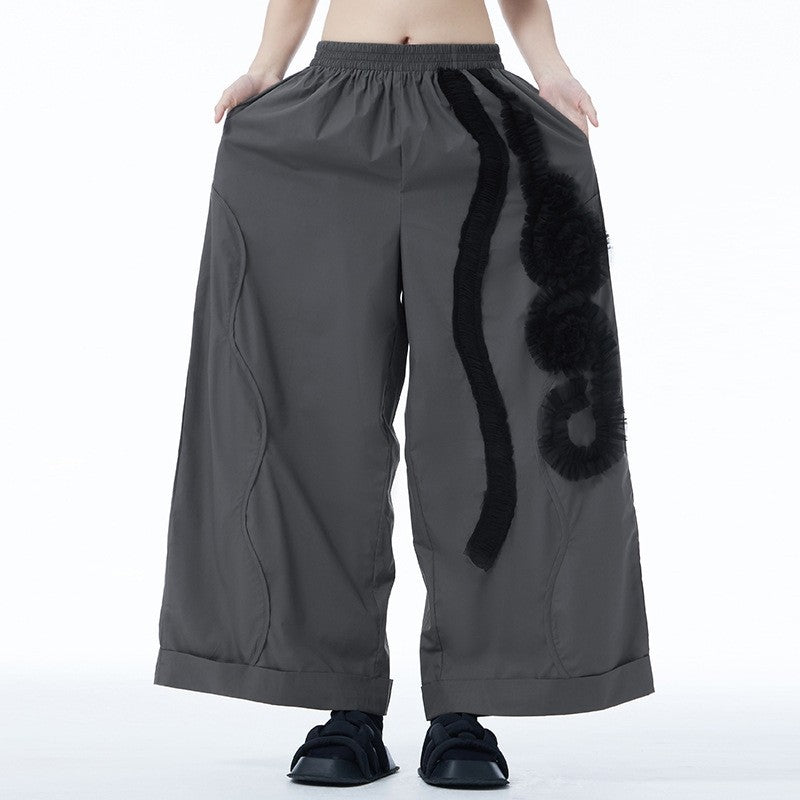 High Waist Wide Leg Pants