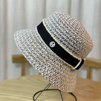 Hollow Woven Sunscreen Straw Hat