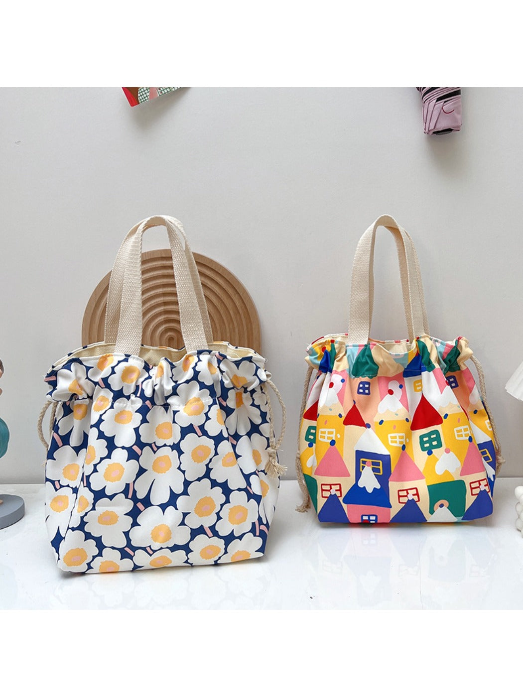 Cosbai - Cartoon Small Tote Bag