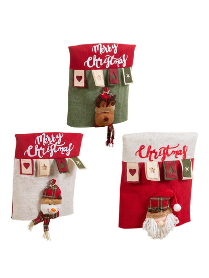 Xris - Festive Christmas Decoration Chair Covers - Classic Character