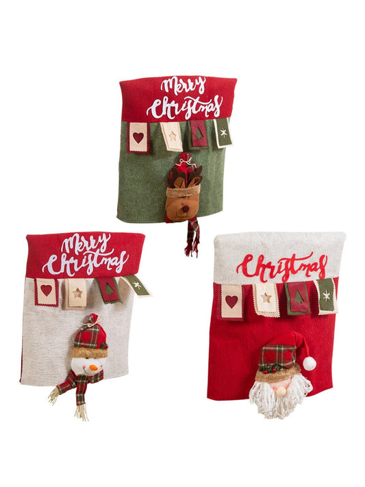 Xris - Festive Christmas Decoration Chair Covers - Classic Character