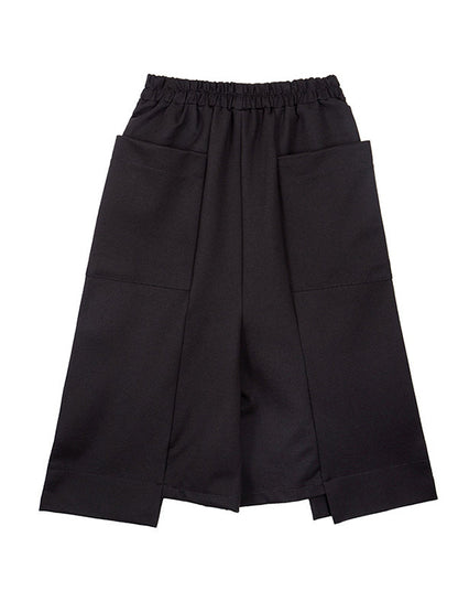 Casual Loose Asymmetric High Waisted Straight Leg Pants