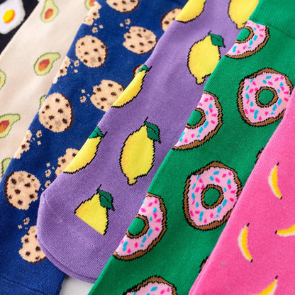 Rufia - Food Pattern Socks