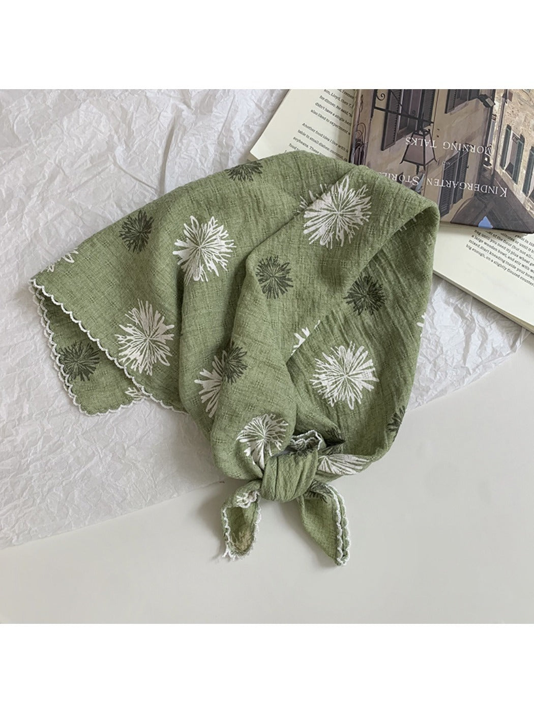 Scarvii - Bohemian Scarf with Dandelion Patterns